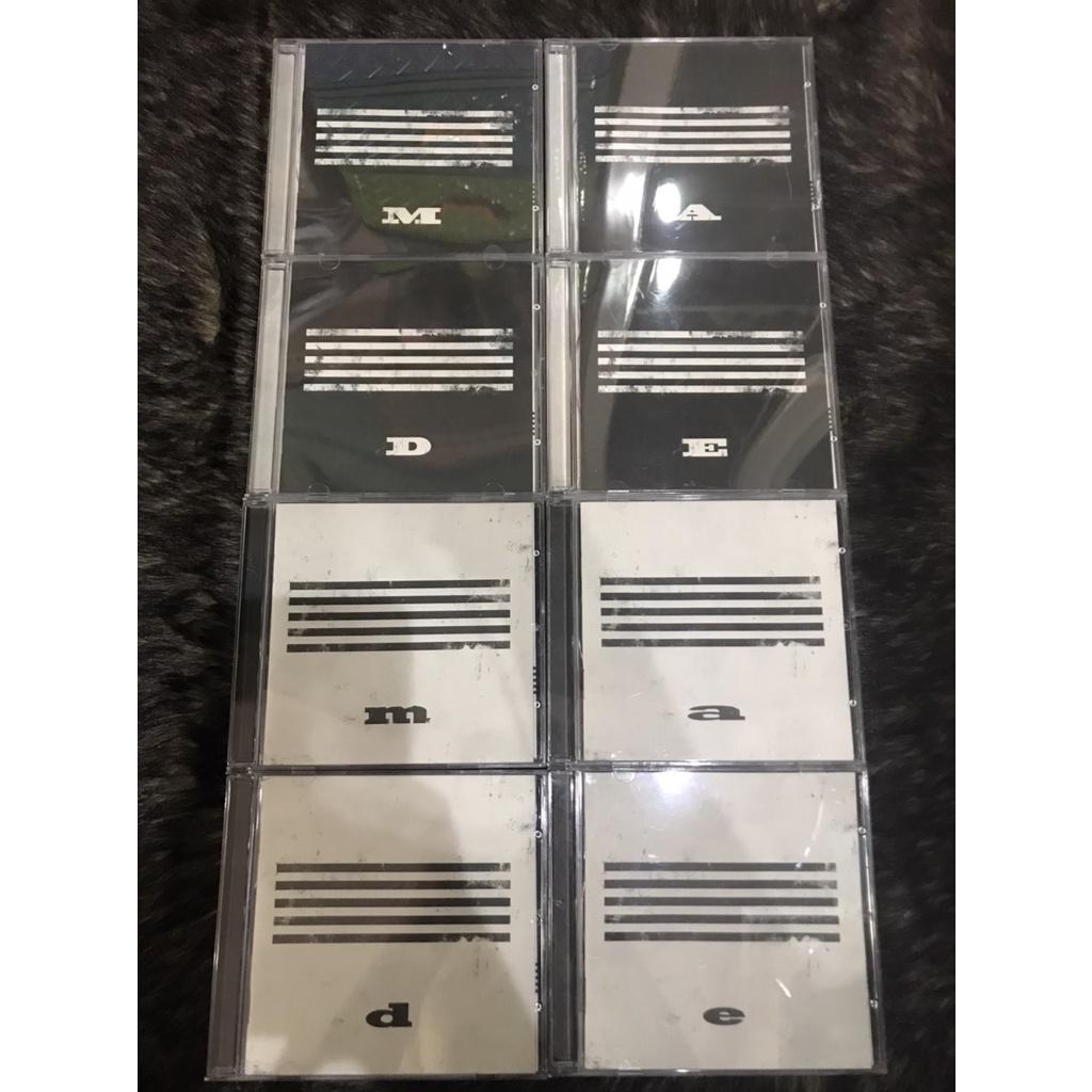 Bigbang Album MADE A & D (Black version) Seungri Taeyang Daesung PC