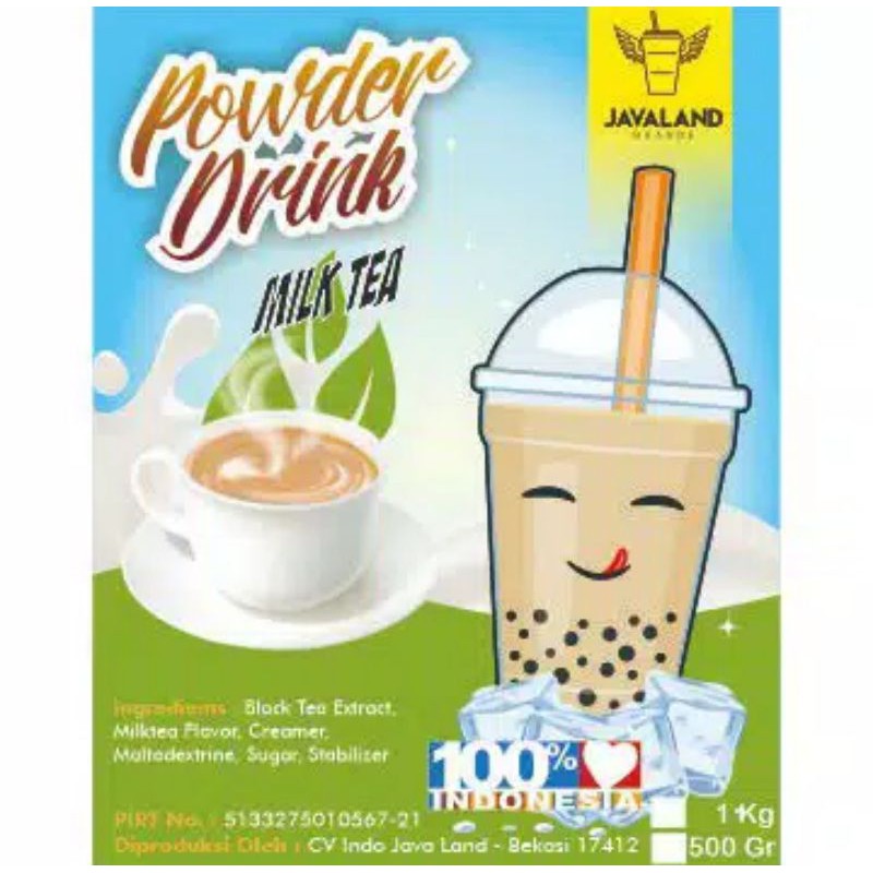 bubuk minuman milk tea 1 kg