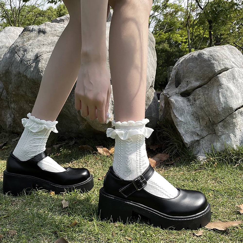 [ Import Design ] Sepatu Wanita Mary Janes  Sepatu Wanita Docmart Heels Import Premium Quality ID139