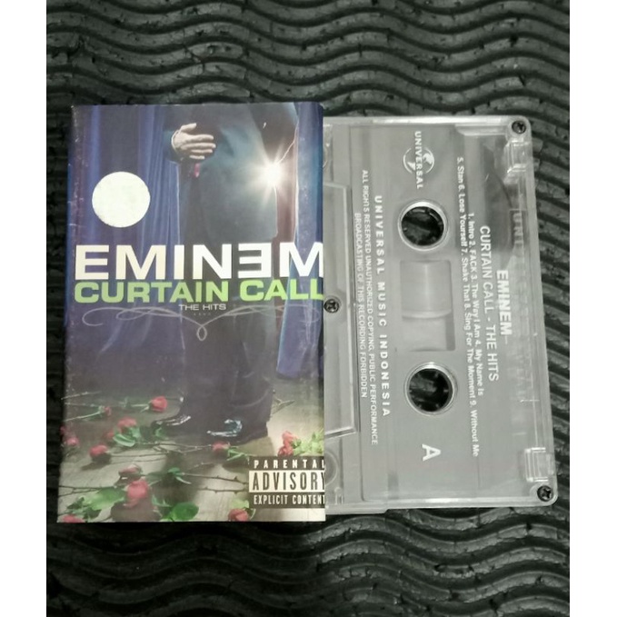 Kaset Pita Eminem - Curtain Call - Rap