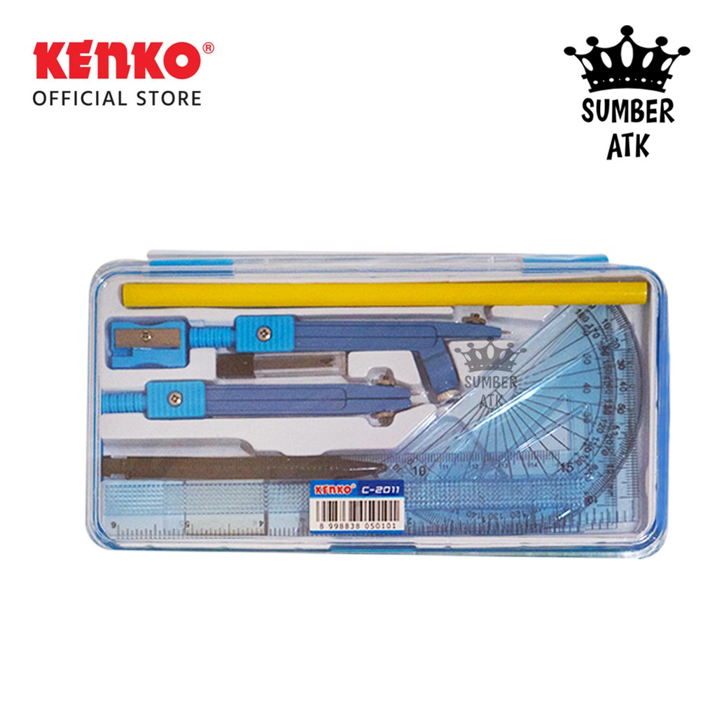 

gk Compass Kenko C-2011 compas / Jangka Set Alat Tulis - 1 PCS