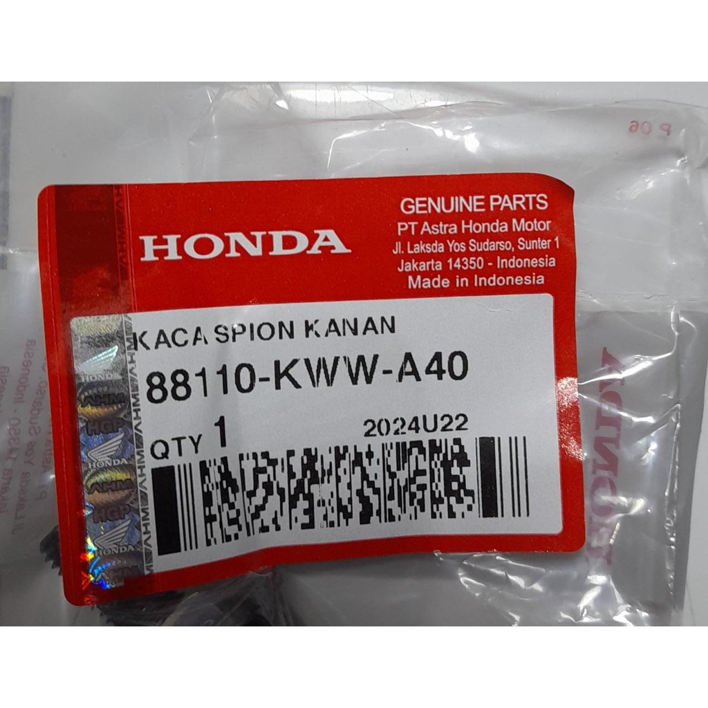 Kaca Spion Kanan Honda Revo Absolute 88110 KWW A40