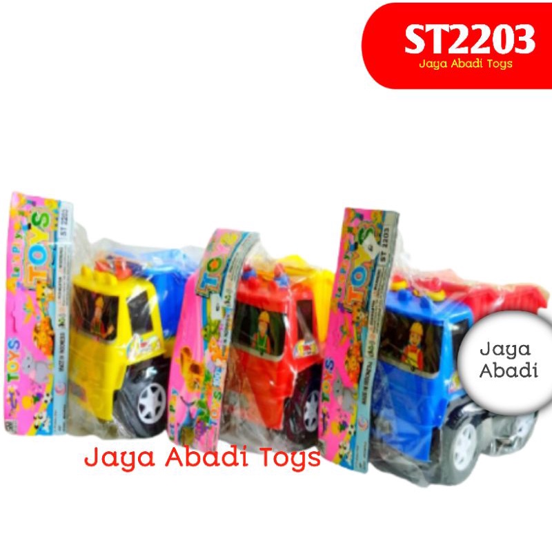 ST 2203 - Mainan Mobil Truk Dum / Dump Truck Jomplang ST2203