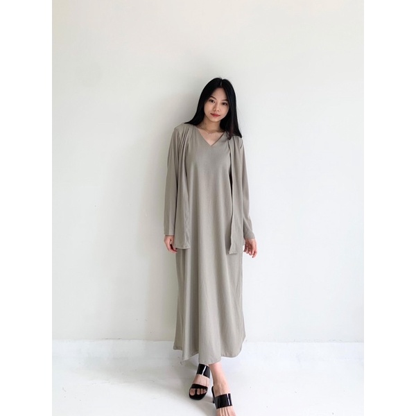 Stella 3 in 1 Set (Set Outer Dress Premium super comfy)