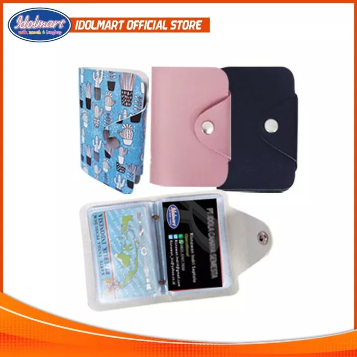 IDOLAKU Card Holder Dompet Kartu