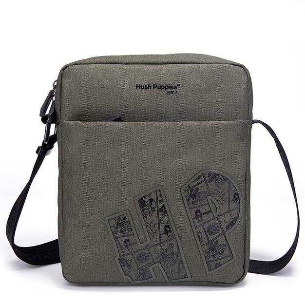 (100% Original) Hush Puppies Tas Pria Super J -B Sling Bag 221 Khaki Shopmanis11