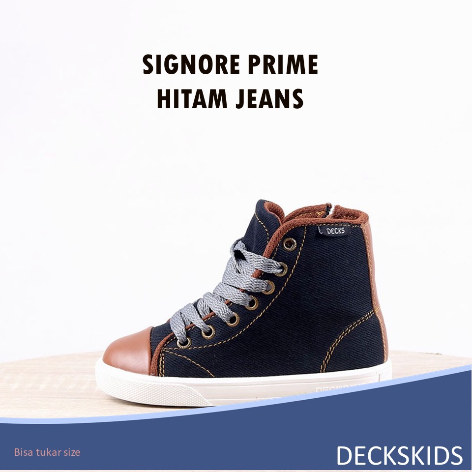 SIGNORE PRIME HITAM JEANS