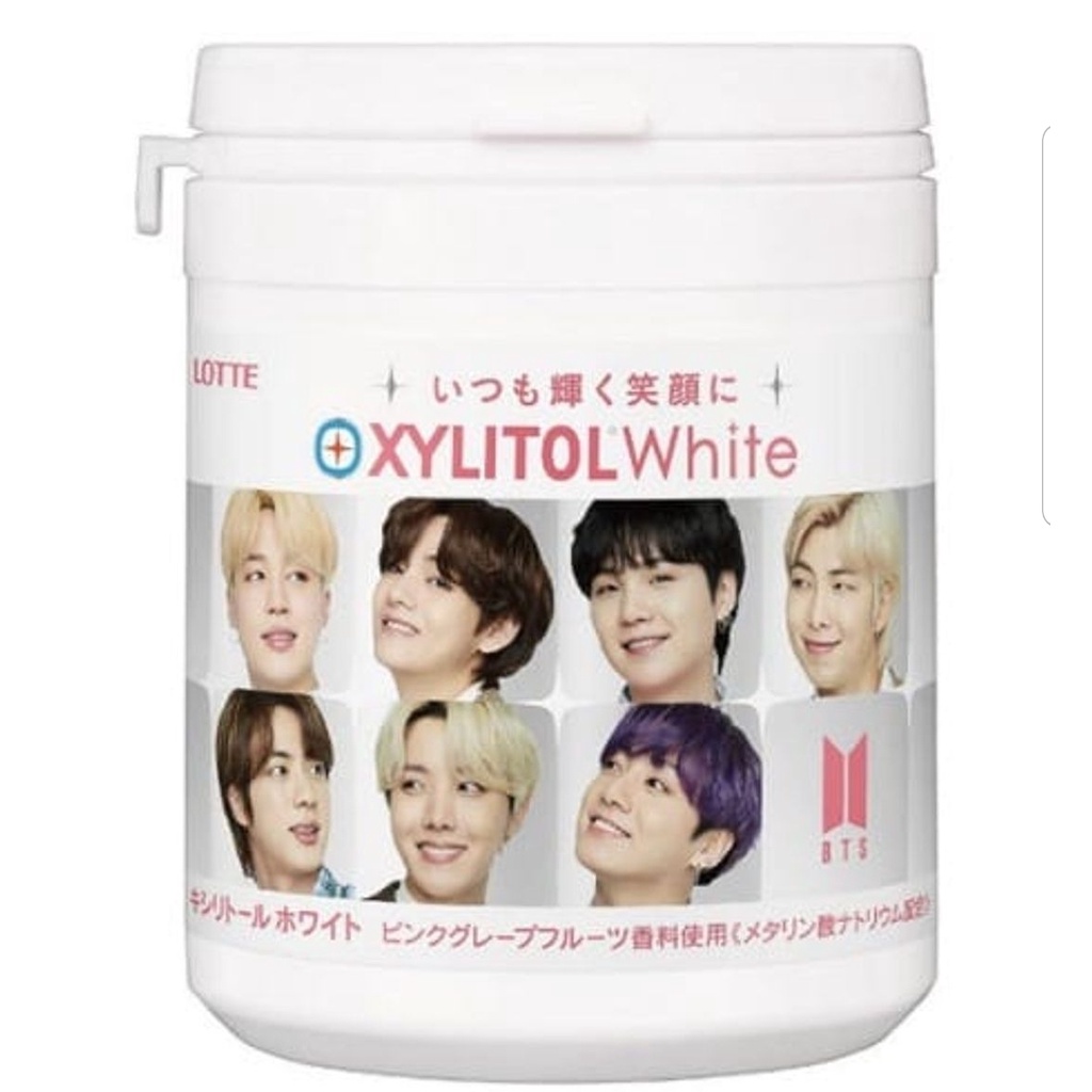 

LIMITED EDITION XYLITOL WHITE BTS 143GR JEPANG