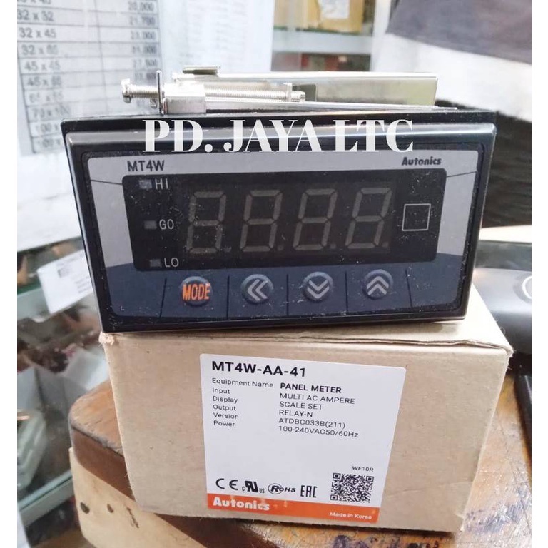 Autonics Multi Panel Meter MT4W-AA-41
