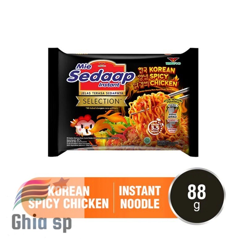

Mie Sedaap Korean Spicy Chicken Goreng 70 gr