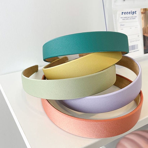 bando simpel retro french solid color hair band jba050 (1C3)