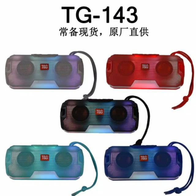 SPEAKER BLUETOOTH T&amp;G143 LED