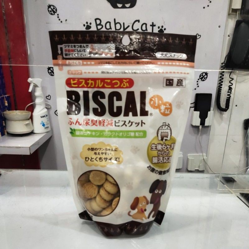 BISCAL 180GR BISCUIT FOR DOGS -Snack Cemilan Anjing