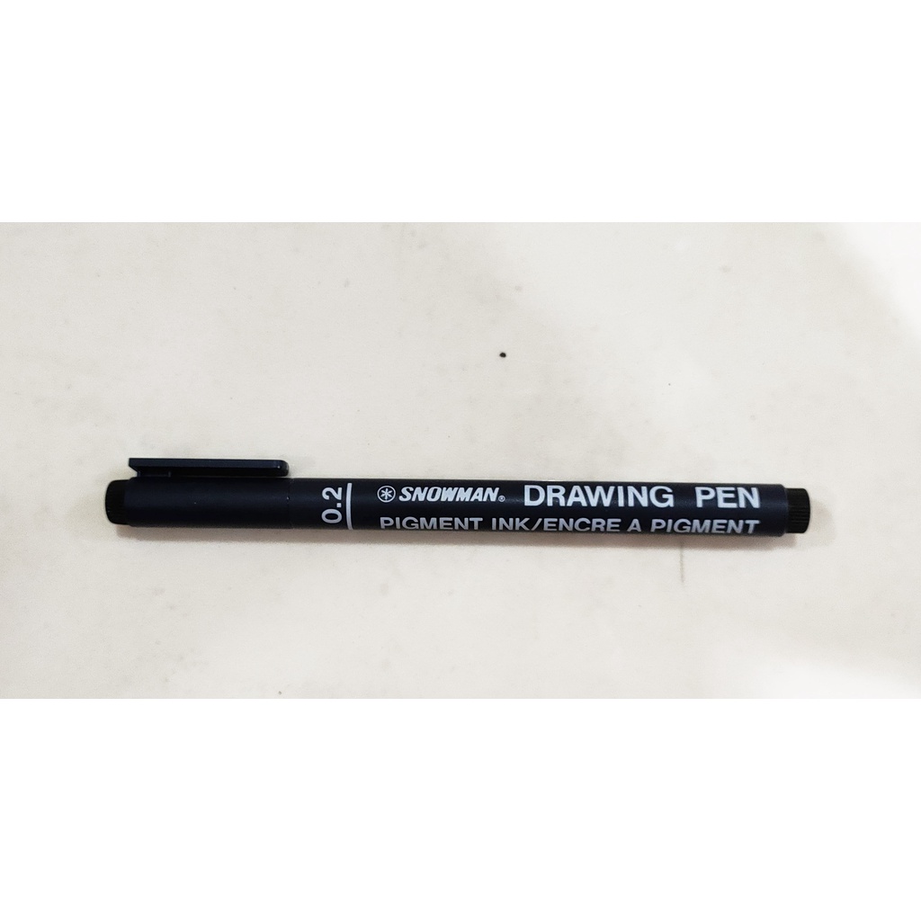 

DRAWING PEN SNOWMAN 700 CALLIGRAPHY BLACK / HITAM 0.2