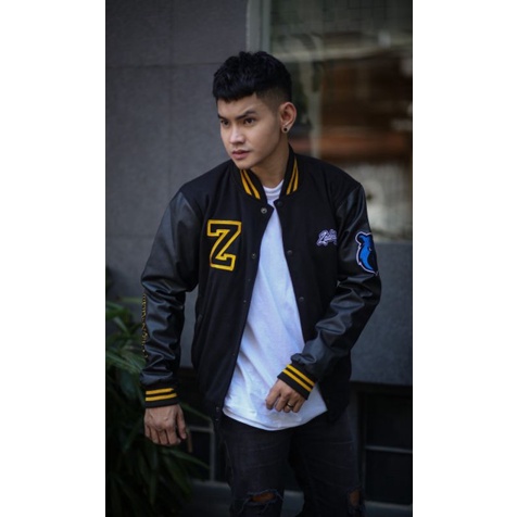 ZADE ORIGINAL JAKET PRIA BOMBER VARSITY BASEBALL