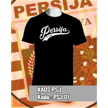 Kaos Tshirt Baju jersey Combed 30S Distro Persija 1928 Jakmania