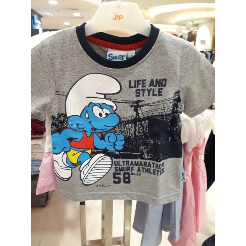 Jsp smurf//T-shirt karakter smurf original
