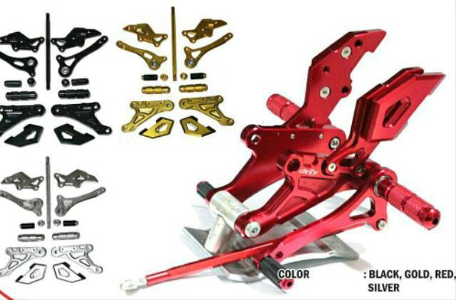 FOOTSTEP UNDERBONE CNC VIXION, SATRIA FU , NINJA 150, CB150R, JUPITER MX 135