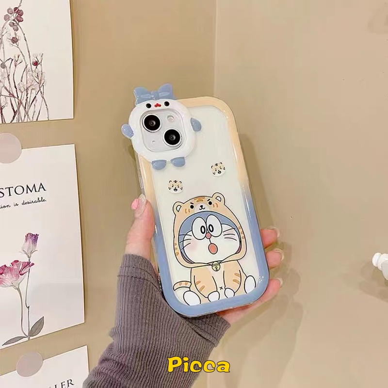 Case Desain Kartun Monster Doraemon Untuk VIVO Y35 Y22s Y16 Y15s Y75 Y1S Y15A Y22 Y20 Y55 Y33s V23 Y31 Y20s G T1 Y91 Y02s Y30 Y12 Y21 Y21T Y21 Y21s Y21A Y21T Y21T12