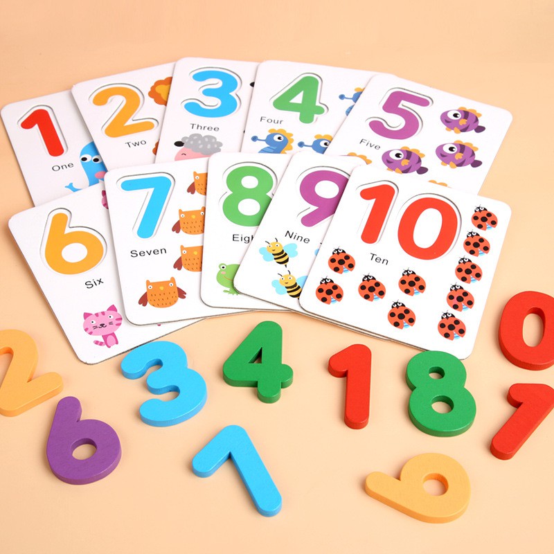 TweedyToys - I Love Mathematics - Mainan Montessori Edukasi Berhitung Kayu