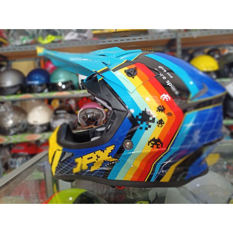 HELM JPX FOX1 CROSS MOTIF ORIGINAL