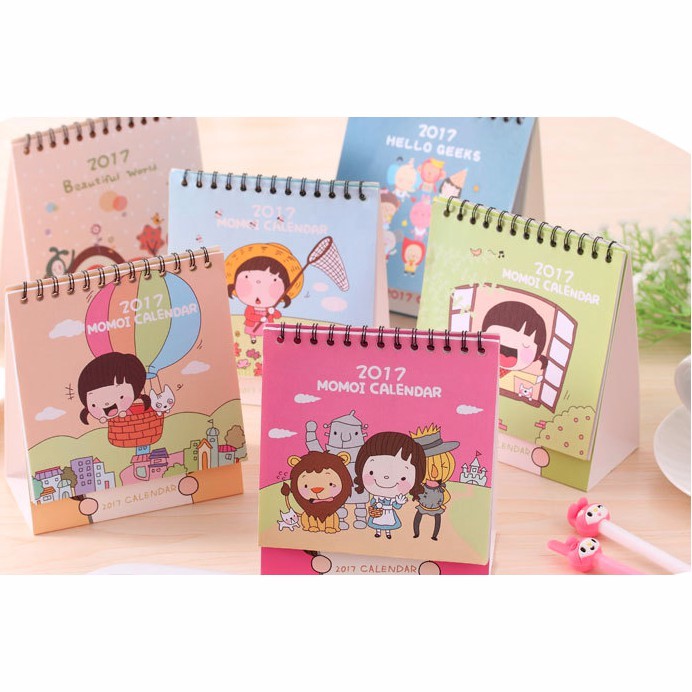 

Kalender Mini Kartun 2017 Momoi, Hello Geeks, Animal
