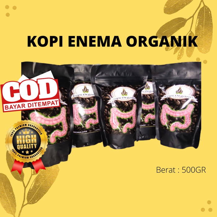 

Kopi Enema Bubuk Organik 500 gram - Best Light Roast - LR