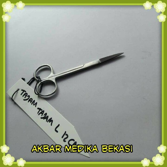 

Gunting Tajam Tajam Lurus 12 Cm Gunting Jaringan By As
