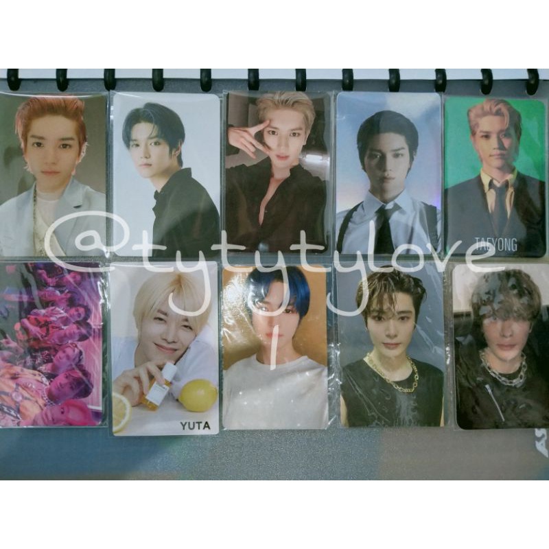 Taeyong photocard Cherrybomb firetruck Neozone departure Loveholic Emphaty SuperOne Regulate