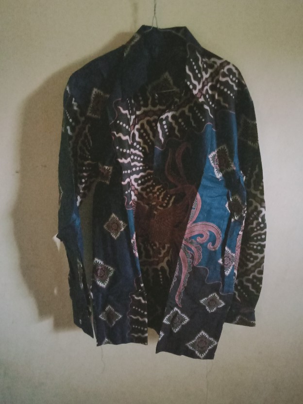 Diskon Mikayla Batik Hrb026 Kenongo Padi Pekalongan M L Xl Xxl Kemeja Batik Pria Murah Modern Grosir