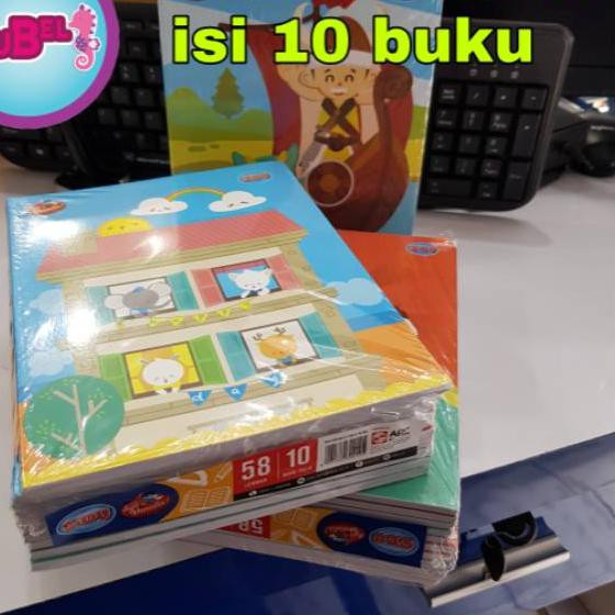 

HARGA HEBOH- Buku Tulis Sidu 58 Lembar isi 10 Buku W3H4