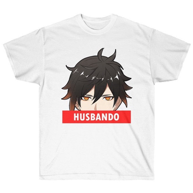 Tshirt Genshin Impact Zhongli as Husbando Kakkoi Character