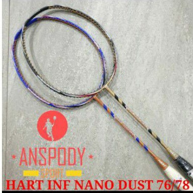 RAKET BADMINTON HART INFINITE NANO DUST 76/78