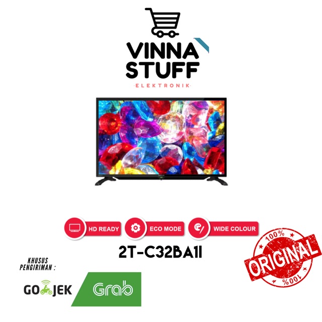 Televisi TV LED 32 Inch Sharp Aquos 2T-C32BA1i HDMI - New 2019