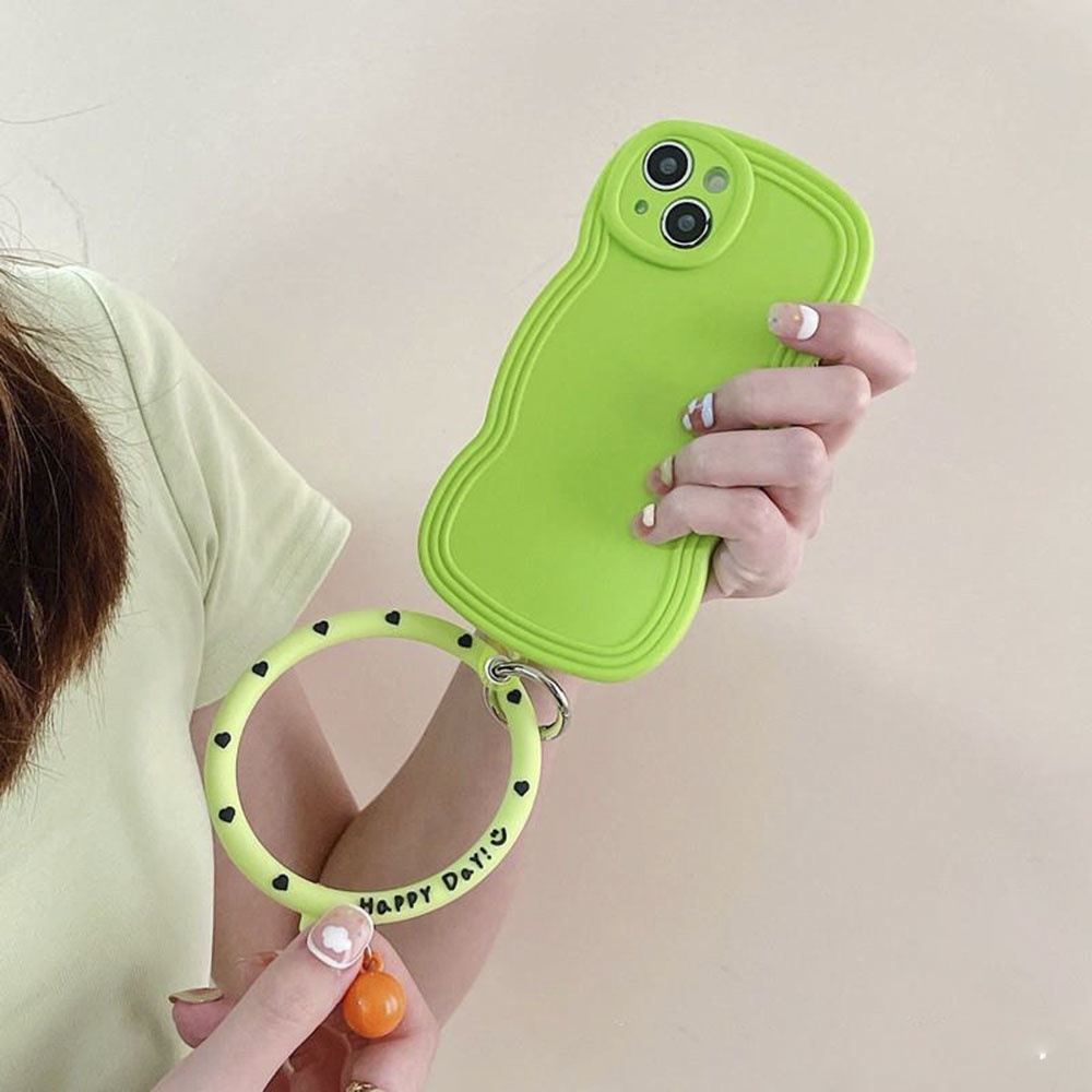 【COD Tangding】Ring Holder Handphone Bentuk Donat Bahan Silikon Anti Hilang