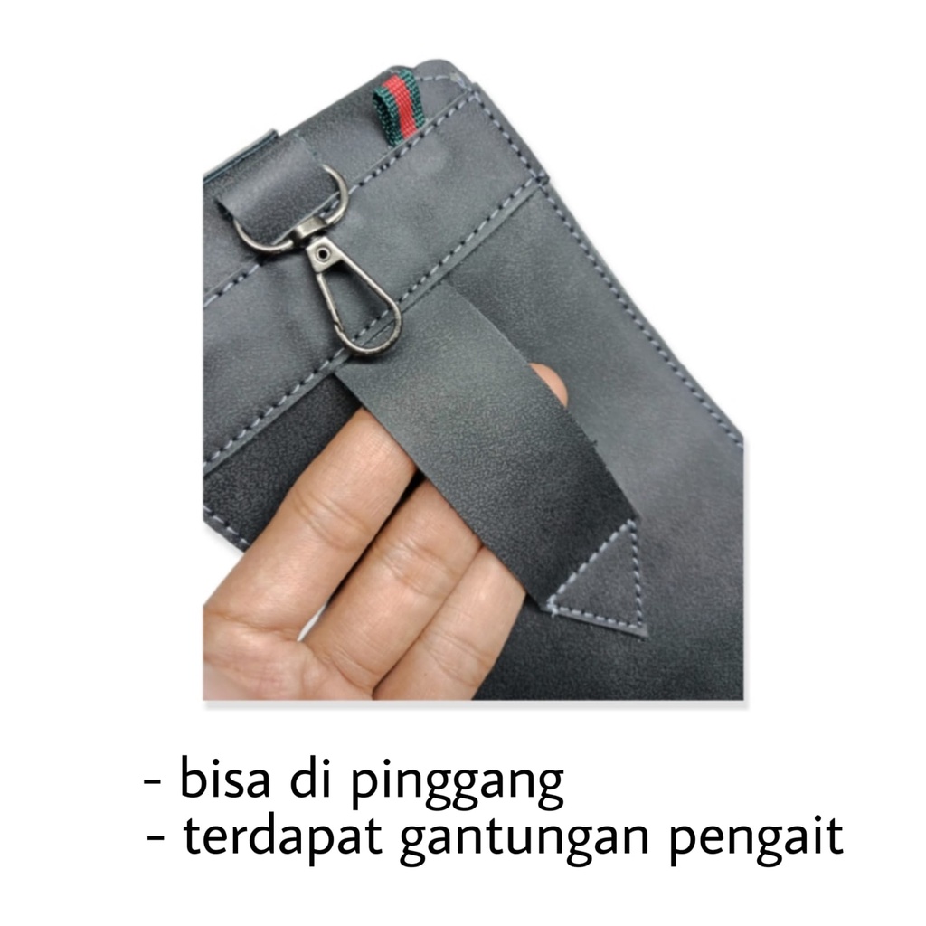 TAS PRIA MULTIFUNGSI - TAS HP - SLING BAG MINI PRIA - TAS SELEMPANG PRIA BISA JUGA DI PINGGANG