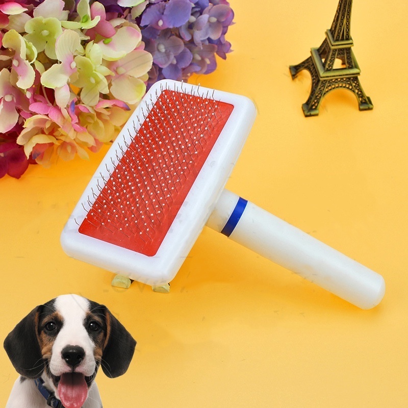 sisir kucing Sisir Sikat Slicker  kucing Bulu  bulu rontok Rambut Anjing Kucing Pet Brush Comb Grooming | Sisir Kucing Murah