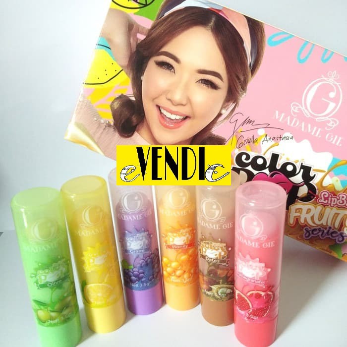 MADAME GIE LIP BALM COLOR POP BARU