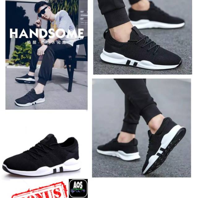 Sepatu Kets Sneakers Sepatu Sneakers Pria Sepatu Sport cowok sepatu Import murah nerkualitas