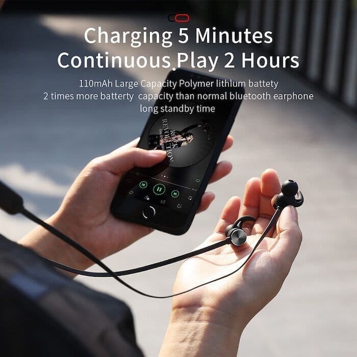 JOYROOM JM-Y1 Stereo Bass Magnetic Neckband Sports Bluetooth Earphone