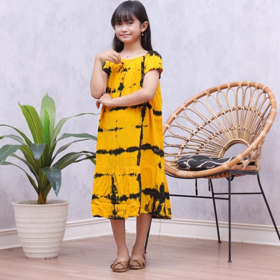 "TDR.21My22l" Daster Anak Perempuan Usia 7 10 Tahun Baju Anak Cewek