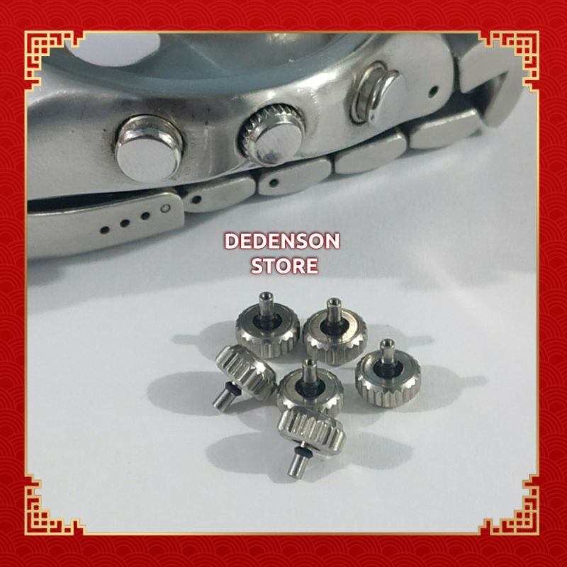 KNOOP CROWN SWATCH IRONY STAINLESS STEEL WATERPROOF SILVER