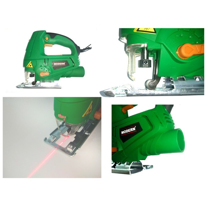 MODERN M2200L Mesin Gergaji Jig Saw with Laser Line MODERN M2200L Mesin Gergaji Jig Saw with Laser Line