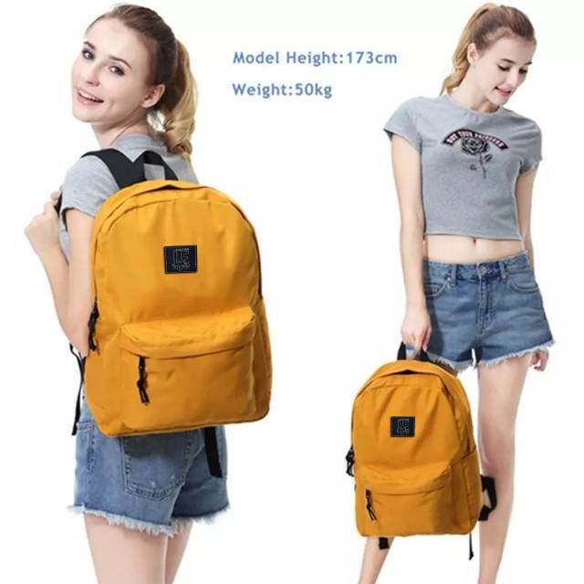 Backpack Female High School Students - Phium Tas Backpack Ransel Sekolah Stylish