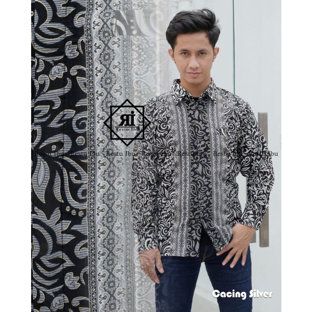 KEMEJA BATIK/KEMEJA BATIK MODERN/KEMEJA BATIK PESTA/KEMEJA BATIK PANJANG