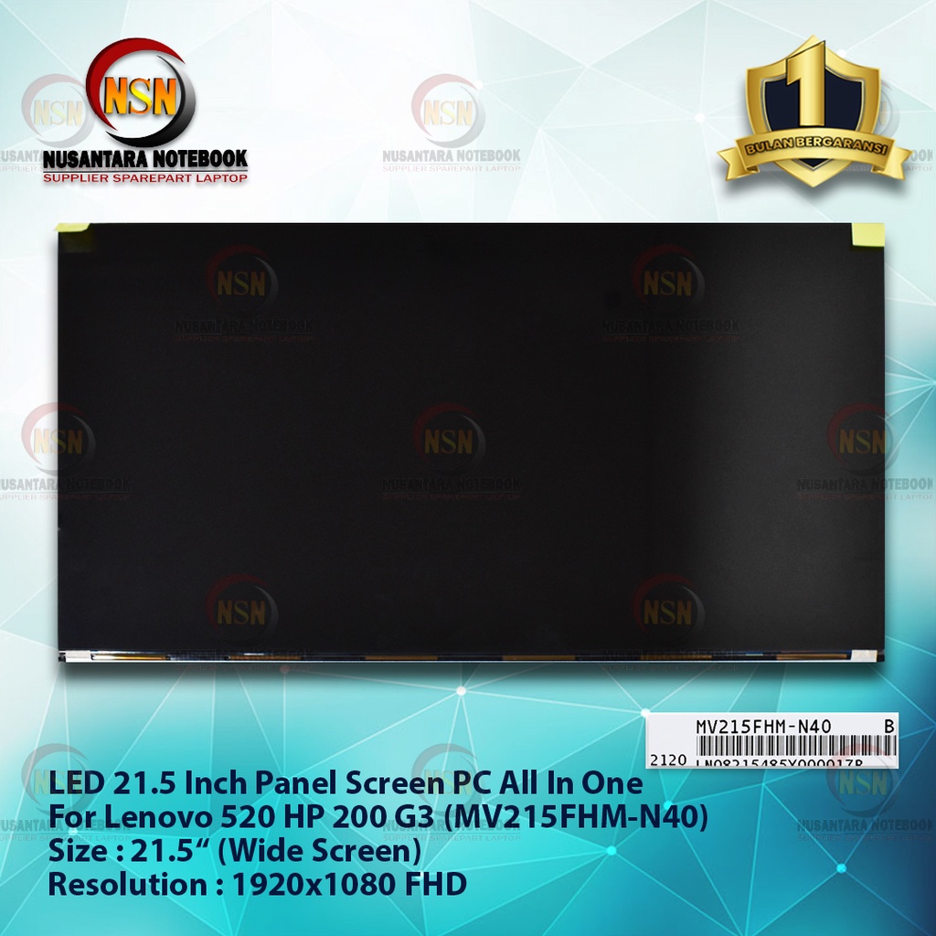 LCD LED Panel Screen PC All In One 21.5 Inch AIO Lenovo LM215WF9