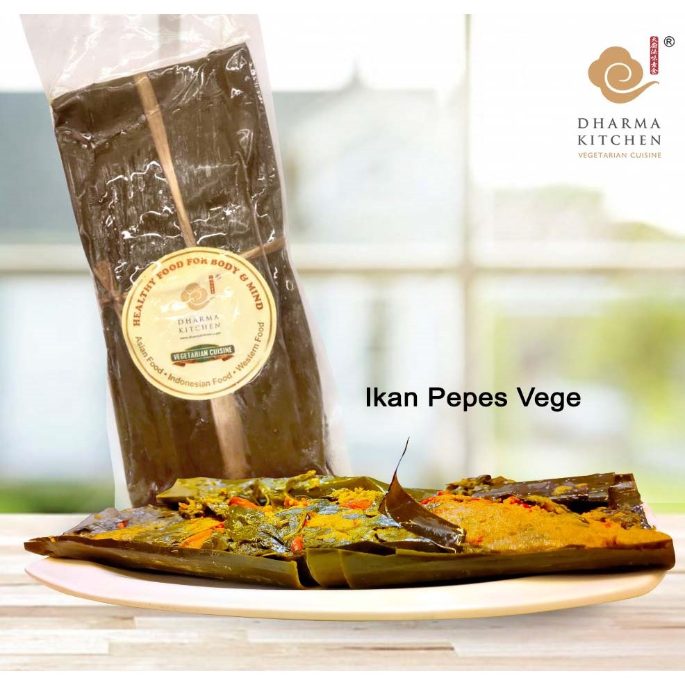 

Dharma Kitchen - Ikan Pepes Vegetarian - Frozen Healty Food