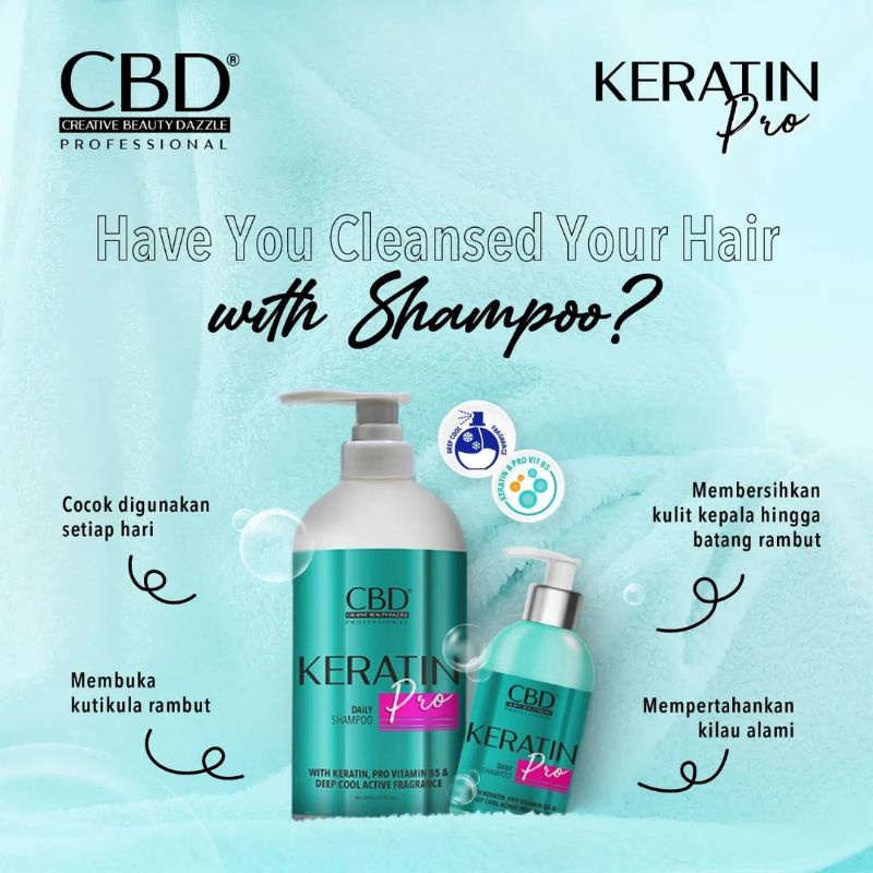 𝐑𝐀𝐃𝐘𝐒𝐀 - CBD Profesional Hair Treatment Keratin Pro || Shampoo || Conditioner || Hair Vitamin || Hair Mask