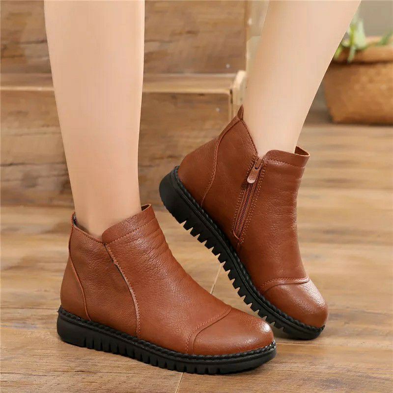 Sepatu Boots Wanita Ankle Boots kerja Wanita Boots fashion wanita Alisha by Etnikshoes