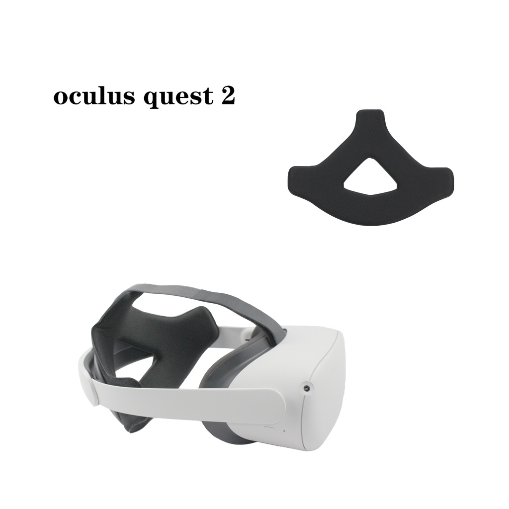 Non-slip VR Helmet Head Strap Foam Pad Headband for Oculus Quest 2 Elite Strap VR Headset Cushion Pressure-relieving Accessories